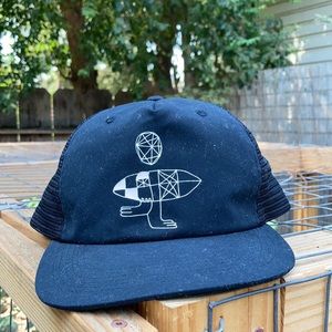 Superbrand. Black hat.